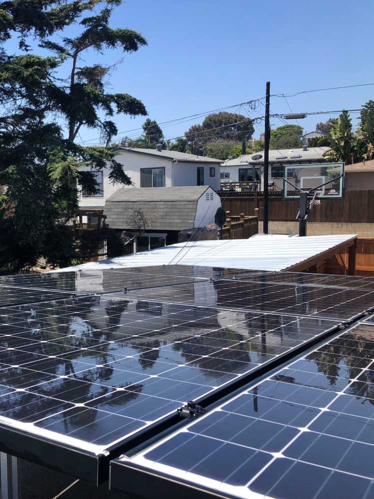 Solar Panel Cleaning After 2 min